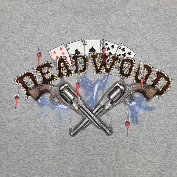 Vintage Western Skull Biker Shirt 2XL 25x29 Gray - Picture 10 of 13